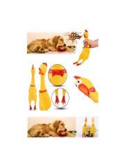 Sesli Horoz Eğlenceli Köpek ve Kediler İçin Sesli Öten Horoz Oyuncak 15 cm