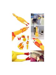 Sesli Horoz Eğlenceli Köpek ve Kediler İçin Sesli Öten Horoz Oyuncak 28 cm