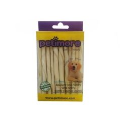 Petimore Puppy Sütlü Burgu Çubuk Ödül Ve Çiğneti Kemiği 12 cm 30 lu