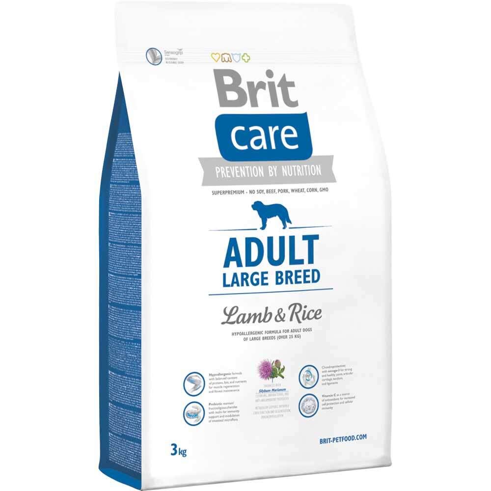 Brit Care Büyük Irk Kuzu Etli Yetişkin Köpek Maması 3 kg