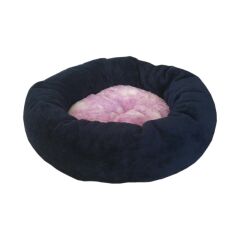 Yumuşak Kedi Köpek Yatağı 50 cm Lacivert