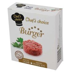 Chefs Choice Burger Lamb Kuzu Etli Tahılsız Köpek Ödülü 100 Gr