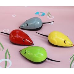 Çek Bırak Renkli Hareketli Fare Premiım 9×3.5×3CM Karışık Renklerde 1 Adet