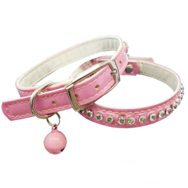 Eastland Taşlı Kedi Boyun Tasması 1*30 cm Pembe