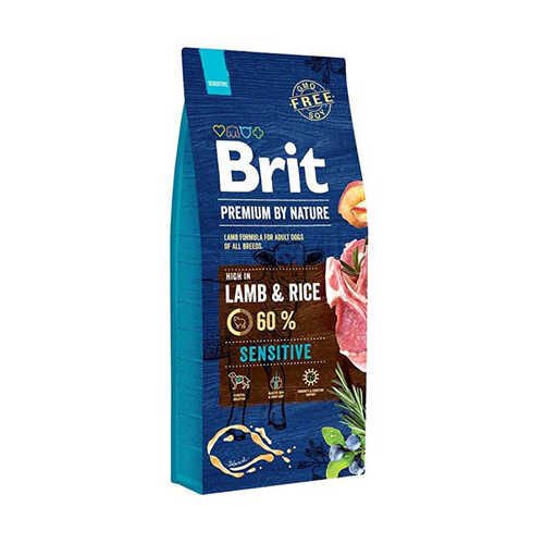 Brit Premium Sensitive Lamb Kuzu Etli Köpek Maması 15 Kg