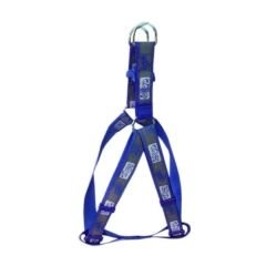 Köpek Göğüs Bel Tasma Ve Gezdirme Seti 120*1.5 cm 19-27 cm*1.5 cm Mavi