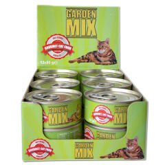 Garden Mix Jöle İçinde Sığır Etli Konserve 85 gr ( 12 Adet )