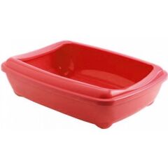 Kedi Tuvalet Kum Kabı 50/34/13 Cm Kırmızı