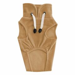 Markapet Peluş Kedi Köpek Kıyafeti Small 33-36 cm Kahverengi