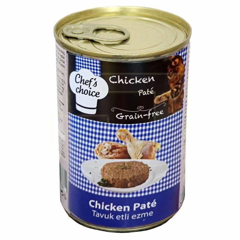 Chefs Choice Tahılsız Tavuk Etli Ezme Kedi Konserve 400 Gr