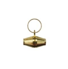Percell Gold Tekli Kedi Köpek İsimlik Kimlik Tüpü 2 cm