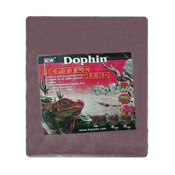 Dophin Reptile Sand Kırmızı Sürüngen Kumu Taban Malzemesi 1 Kg