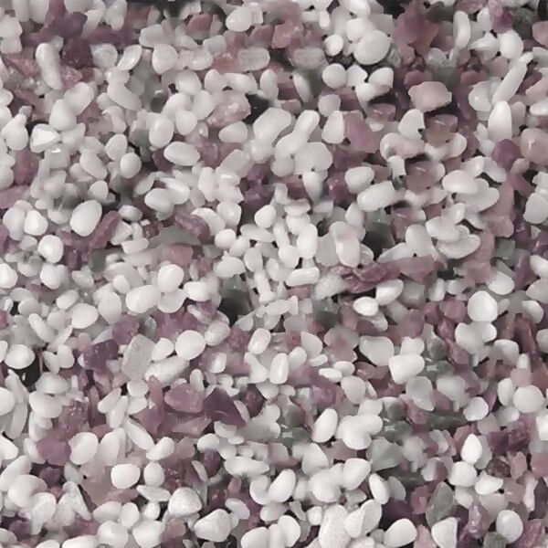 Orjinal Balık Akvaryum Taşı Taban Malzemesi Pembe-Beyaz Renkli 1 Kg