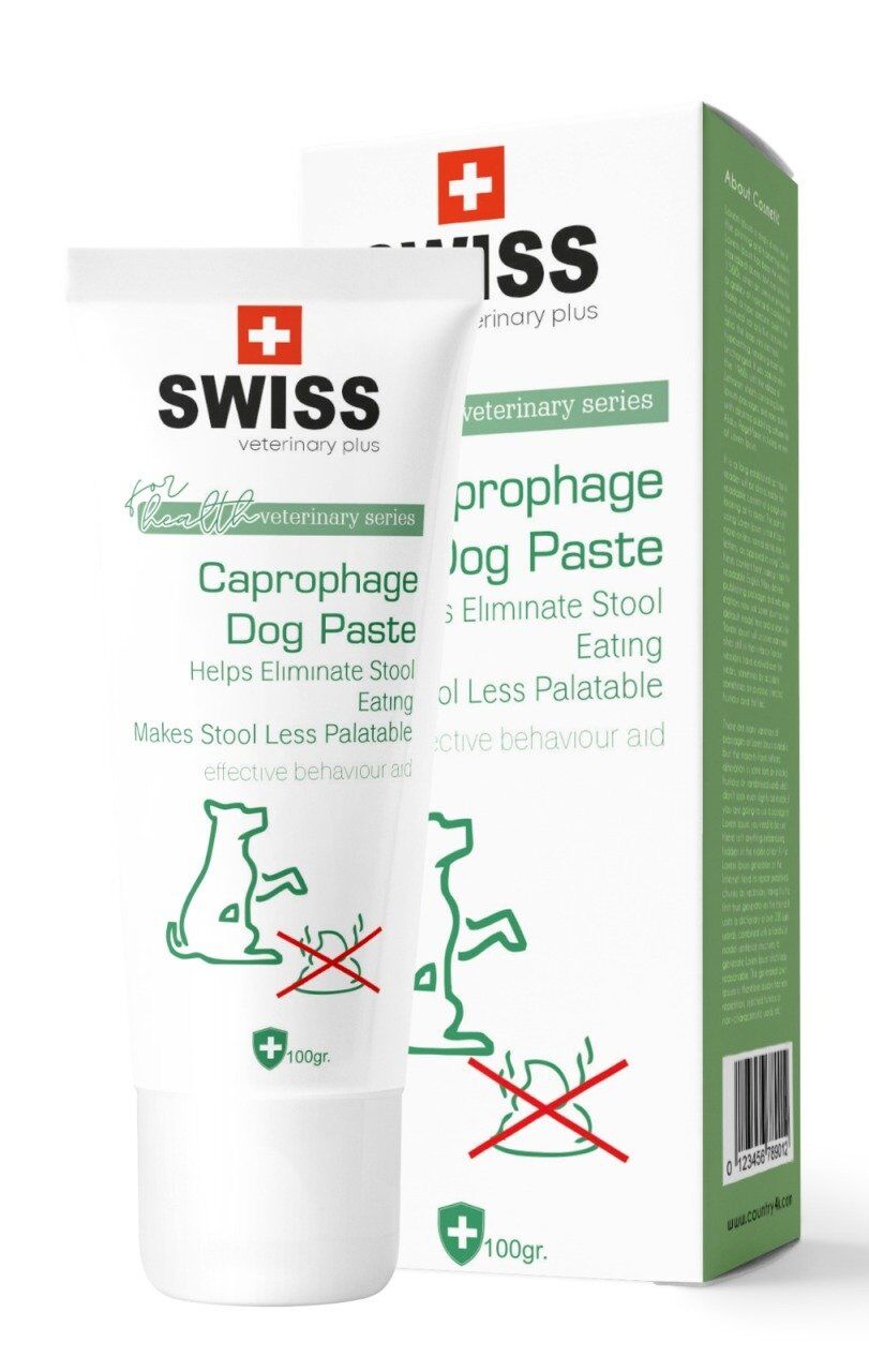 Swiss Caprophage Paste Dışkı Yeme Önleyici Pasta 100 gr