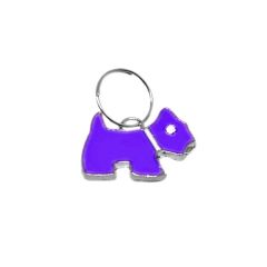 Köpek Tasma Aksesuarı İsimlik 1×2 cm Mor