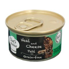 Chefs Choice Dana Etli Peynir Ezmeli Tahılsız Kedi Konservesi 85 Gr