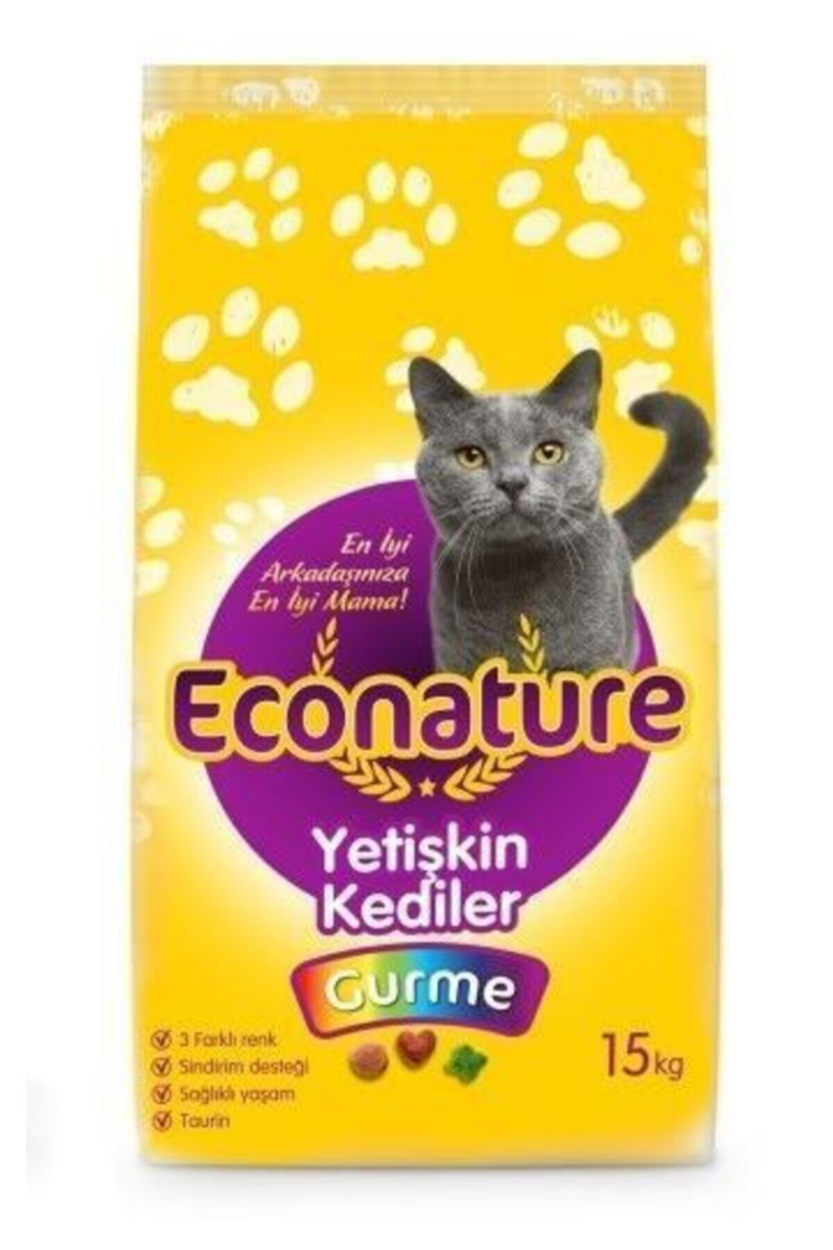 Econature Gurme Yetişkin Kedi Maması 15 Kg