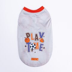 Pawstar Grey Sporty Tişört XLarge 34*38*55 cm