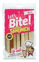 Brit Lets Bite Chicken Tavuklu Tahılsız Köpek Ödülü 80 gr