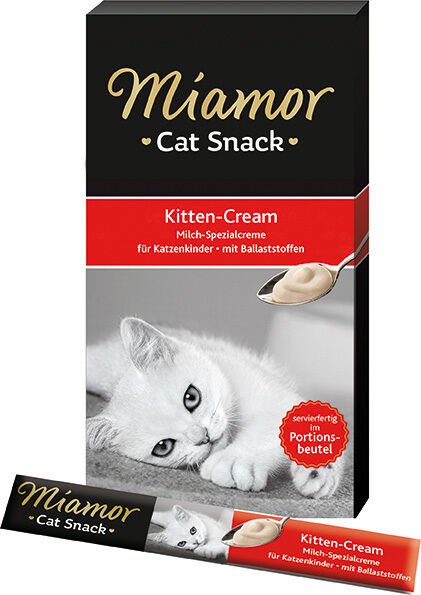 Miamor Cream Sütlü Yavru Kedi Ödülü 6x15 gr
