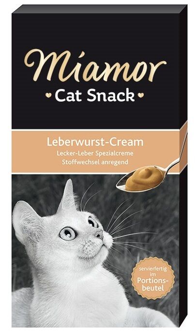 Miamor Cream Ciğerli Kedi Ödülü 6x15 gr