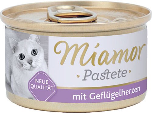 Miamor Pastete Yürekli Kedi Konserve Yaş Mama 85 gr