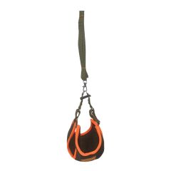 Kedi Köpek Havalı Göğüs Tasma Seti Medium 36-43 cm + 130 cm Haki Turuncu