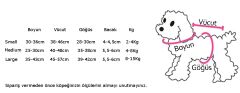 Balkabağı Polar Köpek Kıyafeti Large 25*57*42 cm