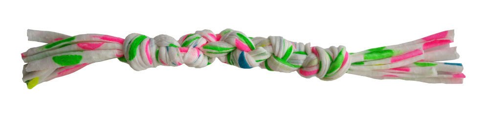 Renkli Örgü Köpek Diş İpi Medium 3*25 cm