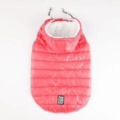 Pawstar Neon Fuchsia Railway Vest Köpek Montu 2XLarge 38x43x58 cm