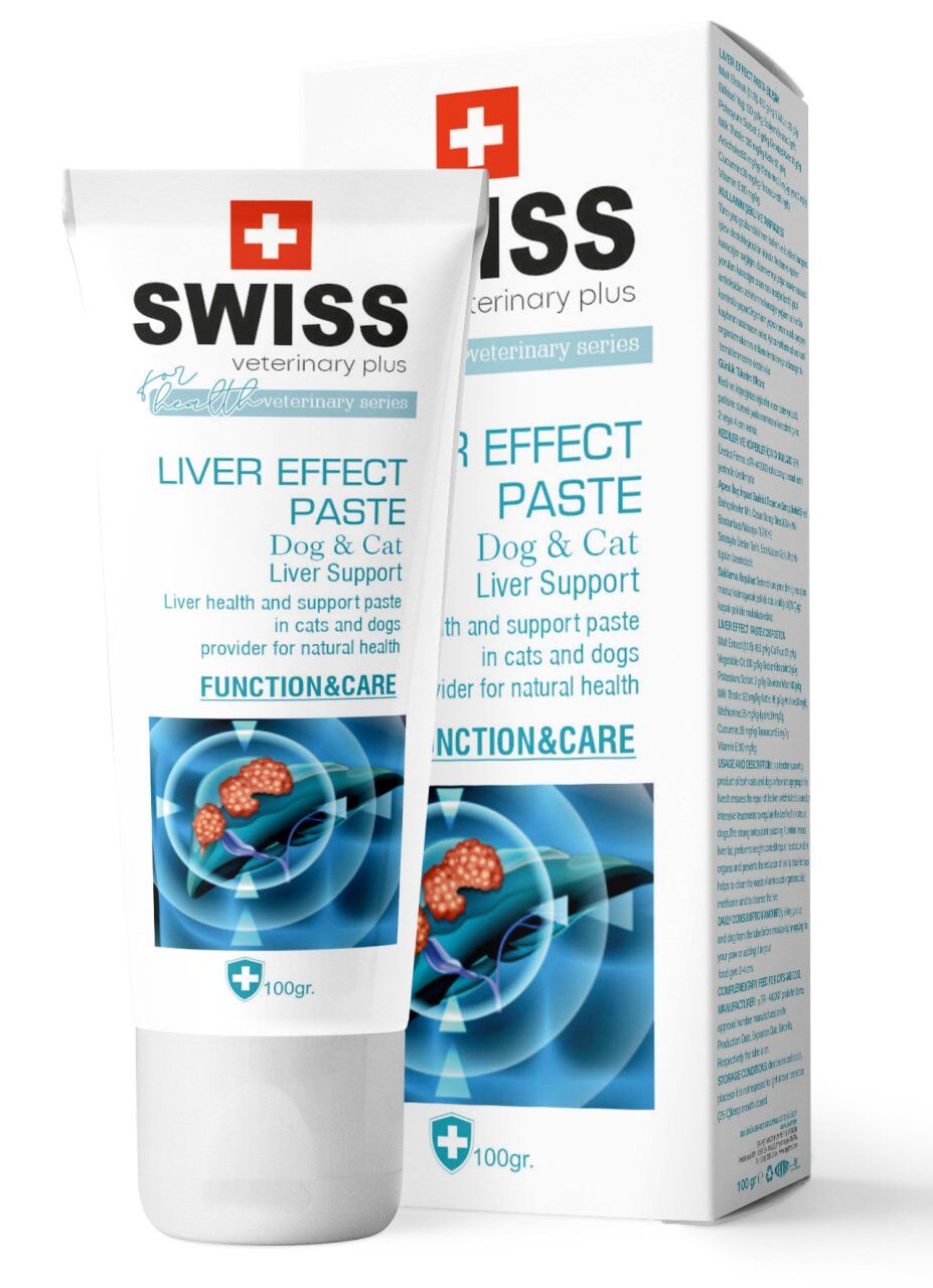 Swiss Liver Effect Pasta Kedi ve Köpek Karaciğer Desteği 100 gr