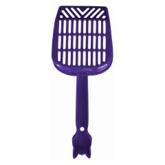 Markapet İnce Elekli Kedi Kumu Küreği Medium 10-25 cm Mor