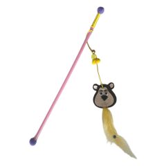 Markapet Plastik Saplı Kedi Oltası Renkli Model 42 cm