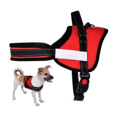 Köpek Göğüs Tasması XLarge  Kırmızı 80-100 cm