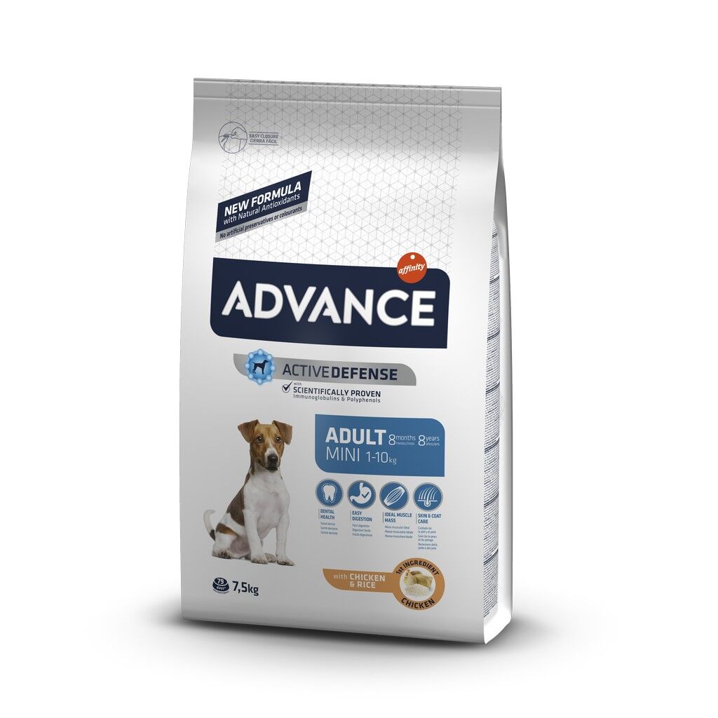 Advance Mini Adult Küçük Irk Yetişkin Köpek Maması 7,5 Kg