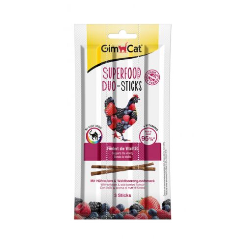 Gimcat Sticks Tavuklu Ve Yaban Mersinli 3 Lü