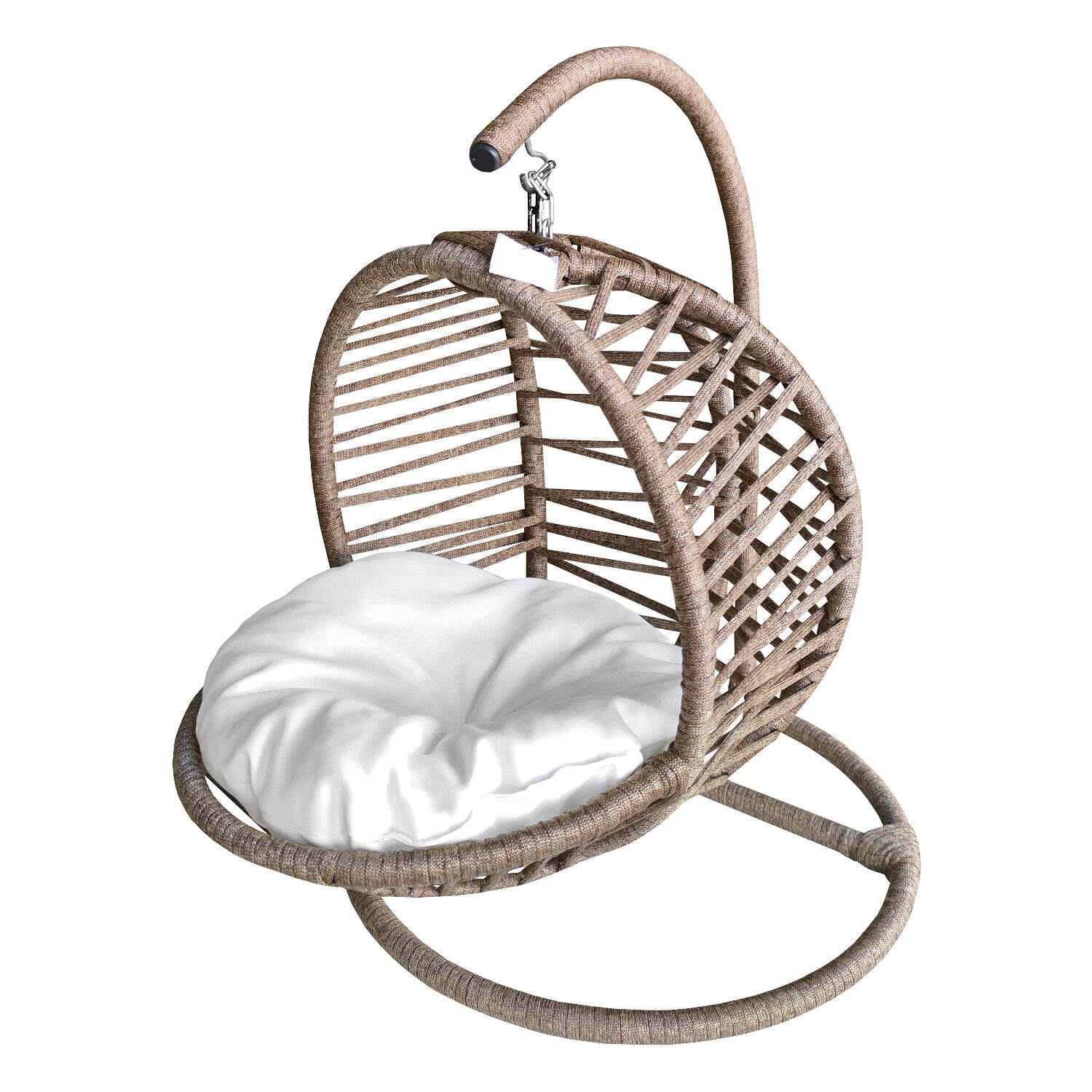 Karamel Pet Kedi Hamağı Minderli Kedi Salıncağı 40*42 cm-62 cm Kahverengi