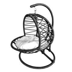 Karamel Pet Kedi Hamağı Minderli Kedi Salıncağı 40*42 cm-62 cm Siyah