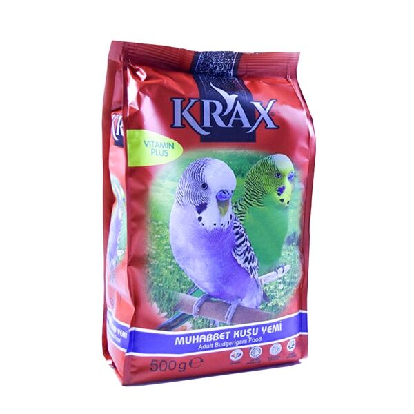 Krax Vitaminli Muhabbet Kuşu Yemi 500 Gr
