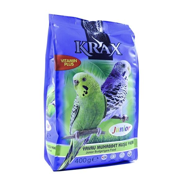 Krax Vitaminli Yavru Muhabbet Kuşu Yemi 400 Gr