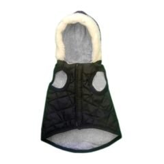 Chakie Kedi Köpek Montu Kapüşonlu 29*21 cm Siyah XXSmall No:2