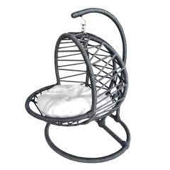 Karamel Pet Kedi Hamağı Minderli Kedi Salıncağı 40*42 cm-62 cm Koyu Gri