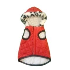 Chakie Köpek Montu Kapüşonlu 44*26 cm Kırmızı Medium No:5