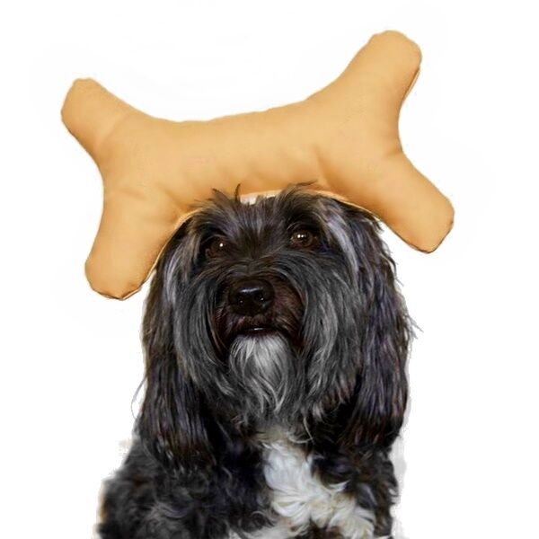 Kemik Şekilli Köpek Oyuncağı 10-28 cm Sarı