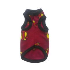 Kedi Köpek Kıyafeti Superman Desenli Polar 40*21 cm Small No:4