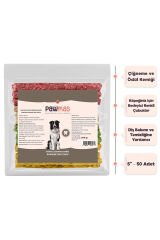 Munchy Çubuk Renkli Köpek Ödülü - 5'' 6-7 Gram 50li