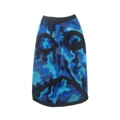 Kedi Köpek Kıyafeti Mavi Siyah Kamuflaj 30*17 cm XXSmall No:2