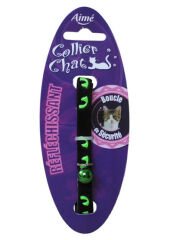 Vitalveto Kedi Gözü Kedi Boyun Tasması Fosforlu 32 cm