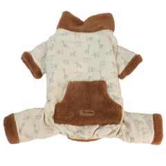 Zoo Romper Tulum Köpek Tulumu Kıyafeti X Large