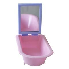 Kafes Kuşu Banyoluğu Aynalı Küvet 7,5-13 cm